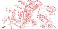CADRE pour Honda CH 80 ELITE de 1997