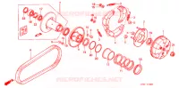 EMBRAYAGE pour Honda CH 80 ELITE de 1998
