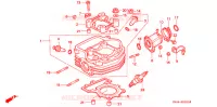 CULASSE pour Honda CH 80 ELITE de 1999