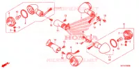 CLIGNOTANT pour Honda 50 METROPOLITAN de 2008