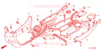 MARCHE PIEDS pour Honda 50 METROPOLITAN de 2008
