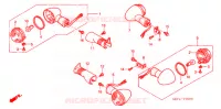CLIGNOTANT pour Honda 50 METROPOLITAN 2 de 2003