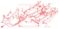 MARCHE PIEDS pour Honda 50 METROPOLITAN 2 de 2003