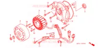 ROTOR   STATOR pour Honda 50 METROPOLITAN 2 de 2003