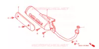 SILENCIEUX D'ECHAPPEMENT pour Honda 50 METROPOLITAN 2 de 2003