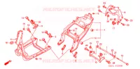 CADRE pour Honda 50 METROPOLITAN 2 de 2005