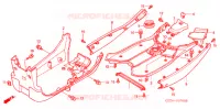 MARCHE PIEDS pour Honda 50 METROPOLITAN 2 de 2005