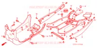 MARCHE PIEDS pour Honda 50 METROPOLITAN SPECIAL de 2004