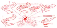 AUTOCOLLANTS pour Honda CR 125 R de 2004