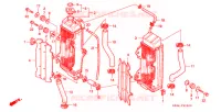 RADIATEUR pour Honda CR 125 R de 1990