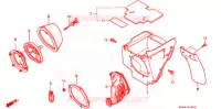 FILTRE A AIR pour Honda CR 125 R de 1998