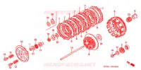 EMBRAYAGE pour Honda CR 250 R de 2006