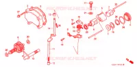 SOUPAPE D'ECHAPPEMENT ('92 '96) pour Honda CR 250 R de 1993