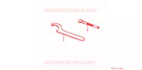 OUTIL pour Honda CR 250 R de 1999
