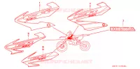 AUTOCOLLANTS pour Honda CR 85 R de 2005