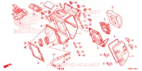 FILTRE A AIR pour Honda CRF 125 F de 2014