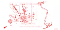 MAITRE CYLINDRE DE FREIN AVANT pour Honda CRF 125 F de 2016