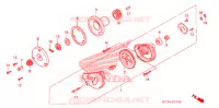 POMPE A HUILE ('03 '05) pour Honda CRF 150 F de 2005
