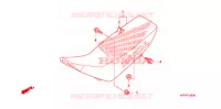 SELLE pour Honda CRF 150 F de 2005