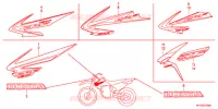 AUTOCOLLANTS pour Honda CRF 150 F de 2008