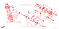 AMORTISSEUR ARRIERE pour Honda CRF 150 F de 2012