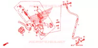 MAITRE CYLINDRE DE FREIN AVANT pour Honda CRF 230 F de 2009