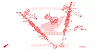ARBRE A CAMES   SOUPAPE pour Honda CRF 230 M de 2009