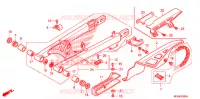 BRAS OSCILLANT pour Honda CRF 230 M de 2009