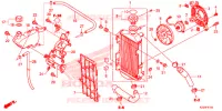 RADIATEUR pour Honda CRF 250 L RED de 2014