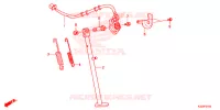 BEQUILLE pour Honda CRF 250 L de 2014