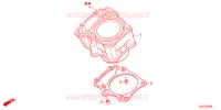 CYLINDRE pour Honda CRF 250 L BLACK de 2016