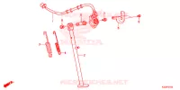 BEQUILLE pour Honda CRF 250 L de 2016