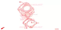 CYLINDRE pour Honda CRF 250 L de 2017