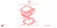 CYLINDRE pour Honda CRF 250 X de 2005