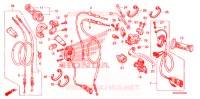 LEVIER DE GUIDON   CABLE   COMMODO pour Honda CRF 250 X de 2011