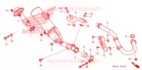 SILENCIEUX D'ECHAPPEMENT pour Honda CRF 250 X de 2011