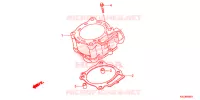 CYLINDRE pour Honda CRF 250 X de 2013