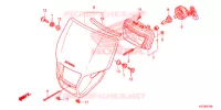 PHARE pour Honda CRF 250 X de 2013