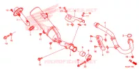 SILENCIEUX D'ECHAPPEMENT pour Honda CRF 250 X de 2013