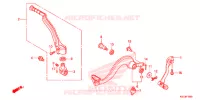 PEDALE   KICK pour Honda CRF 250 X de 2016