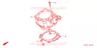 CYLINDRE pour Honda CRF 450 R de 2005