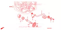 POMPE A HUILE pour Honda CRF 450 R de 2005