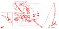 MAITRE CYLINDRE DE FREIN AVANT pour Honda CRF 450 R BLACK de 2008