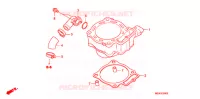 CYLINDRE pour Honda CRF 450 R de 2012