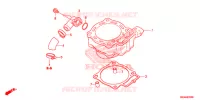 CYLINDRE pour Honda CRF 450 R de 2015