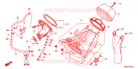 FILTRE A AIR pour Honda CRF 450 R de 2016