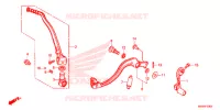 PEDALE   KICK pour Honda CRF 450 R de 2016