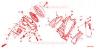 FILTRE A AIR pour Honda CRF 450 RX ENDURO de 2017