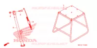 BEQUILLE pour Honda CRF 450 X de 2006
