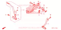 PEDALE   KICK pour Honda CRF 450 X de 2006